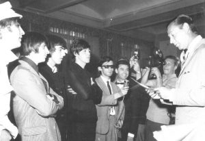 Los Beatles en la rueda de prensa de Madrid
Los Beatles en España