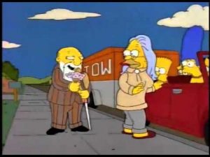 El abuelo Abraham Simpson