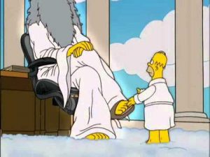 Homer  y Dios