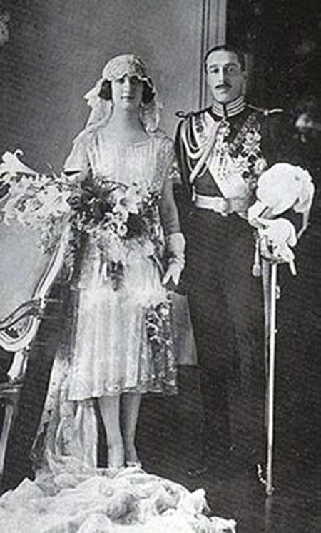 Boda de los padres de Cayetana de Alba