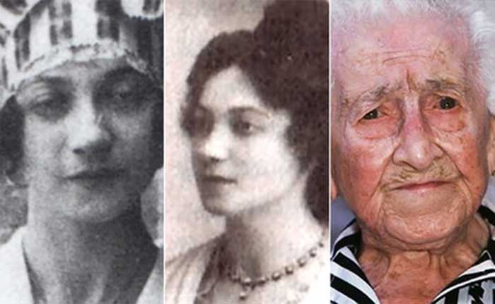 Las edades de Jeanne Calment