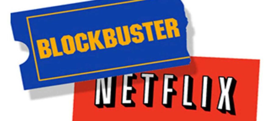 El café de la historia - Netflix versus Blockbuster