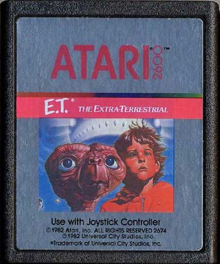 Videojuego Et de Atari - el café de la historia