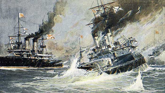 La caótica travesía de la flota rusa del Báltico - El café de la Historia