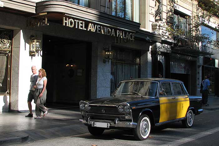 Seat 1500 taxi Barcelona