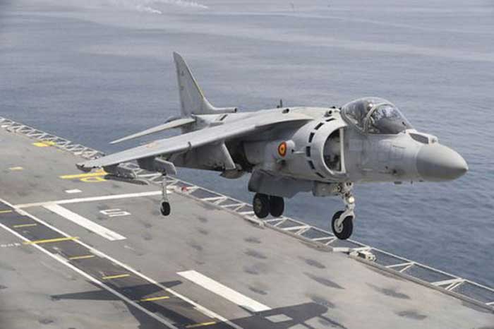 Caza Harrier - el café de la historia