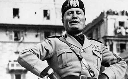 Mussolini, candidato a Premio Nobel de la paz