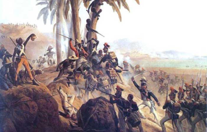 Batalla independencia Haiti