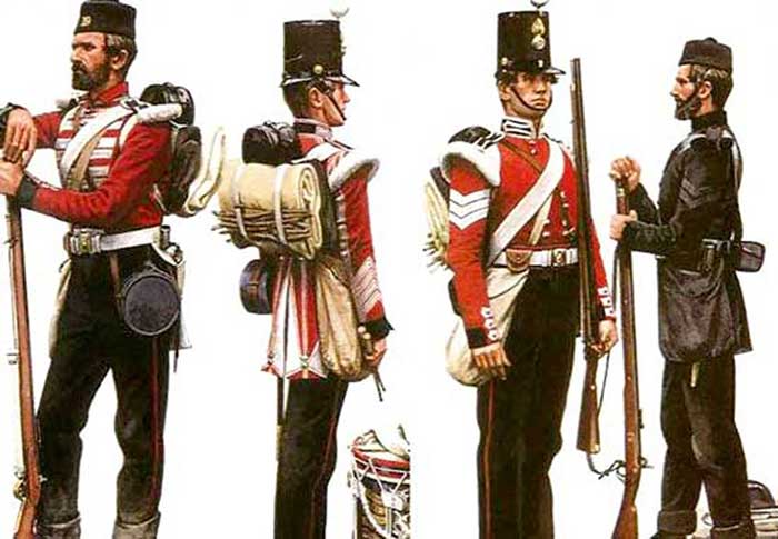Soldados británicos