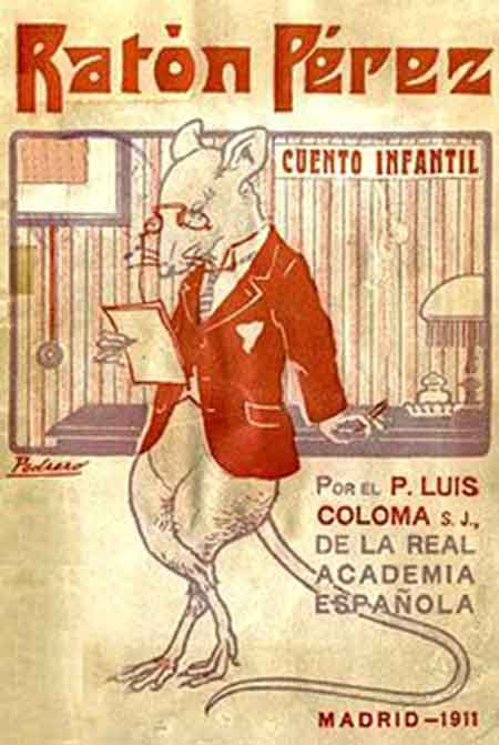 Libro ilustrado de Ratón Pérez de 1911