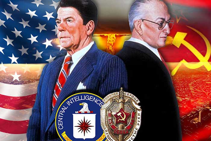 Reagan y Andropov