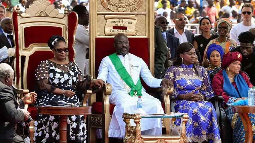 George Weah, presidente de Liberia - el café de la historia