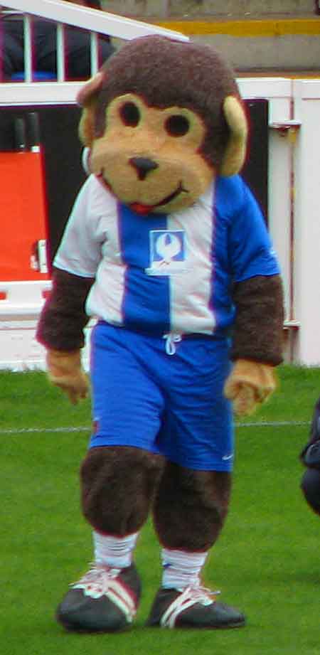 H'angus the Monkey, la mascota del Hartlepool