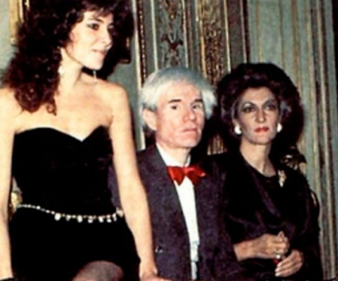Obregón, Warhol y Pitita Ridruejo, Madrid 1983 - el café de la historia