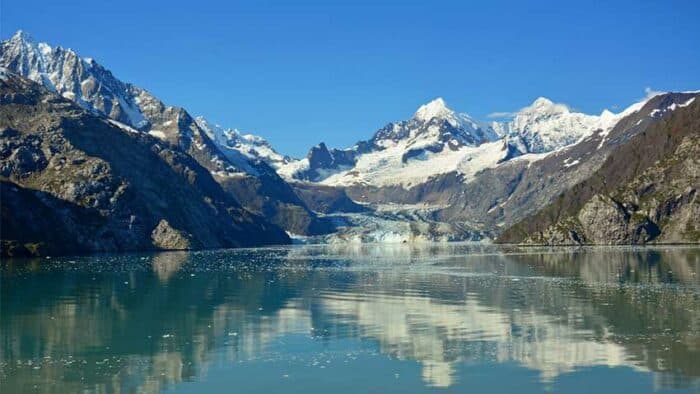 Paisaje de Bahía Lituya en la actualidad